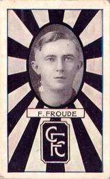 1933 Allen's League Footballers #86 Fred Froude Front